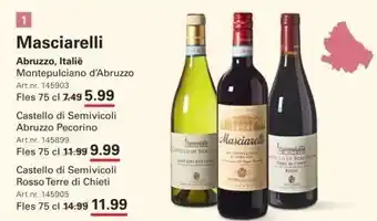 Sligro Masciarelli aanbieding