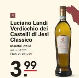 Sligro Luciano Landi Verdicchio dei Castelli di Jesi Classico aanbieding
