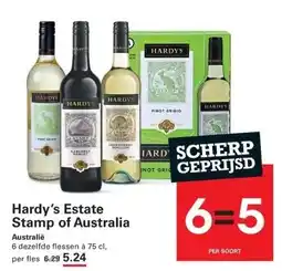 Sligro Hardy's Estate Stamp of Australia aanbieding