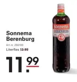 Sligro Sonnema Berenburg aanbieding