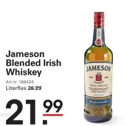 Sligro Jameson Blended Irish Whiskey aanbieding