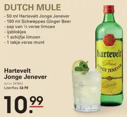 Sligro Hartevelt Jonge Jenever aanbieding