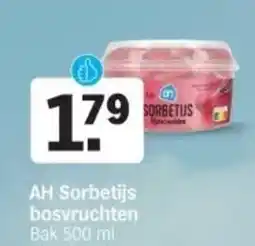Albert Heijn AH Sorbetijs bosvruchten aanbieding
