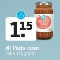 Albert Heijn AH Pesto rosso aanbieding