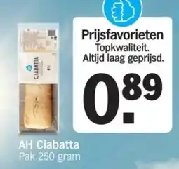 Albert Heijn AH Ciabatta aanbieding