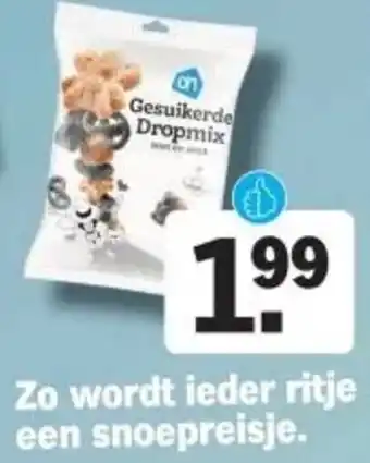 Albert Heijn Gesuikerde Dropmix aanbieding