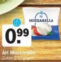 Albert Heijn AH Mozzarella aanbieding
