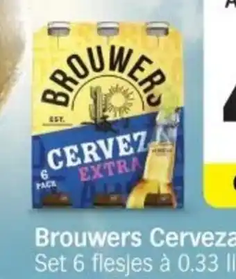 Albert Heijn Brouwers Cerveza extra aanbieding
