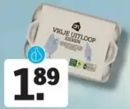 Albert Heijn Vrije uitloop eieren aanbieding