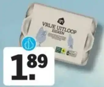 Albert Heijn Vrije uitloop eieren aanbieding