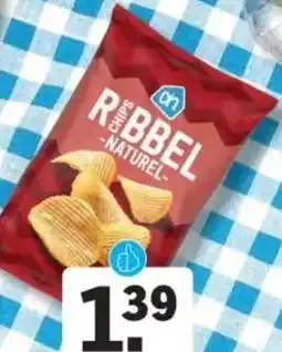 Albert Heijn Ribbel naturel aanbieding