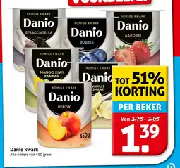 Hoogvliet Danio kwark aanbieding