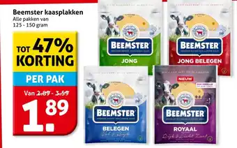 Hoogvliet Beemster kaasplakken aanbieding