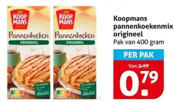 Hoogvliet Koopmans pannenkoekenmix origineel aanbieding