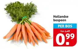 Hoogvliet Hollandse bospeen aanbieding