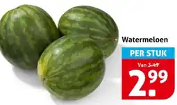Hoogvliet Watermeloen aanbieding