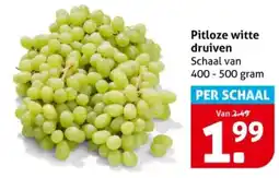Hoogvliet Pitloze witte druiven aanbieding