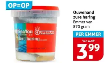Hoogvliet Ouwehand zure haring aanbieding