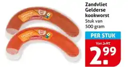 Hoogvliet Zandvliet Gelderse kookworst aanbieding