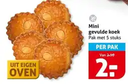 Hoogvliet Mini gevulde koek aanbieding