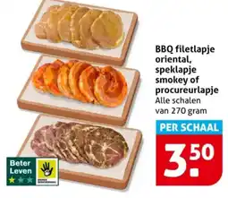 Hoogvliet BBQ filetlapje oriental, speklapje smokey of procureurlapje aanbieding