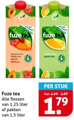 Hoogvliet Fuze tea aanbieding