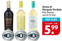 Hoogvliet Zensa of Marqués Verdejo aanbieding