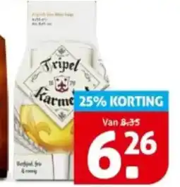 Hoogvliet Tripel Karmeliet of Texels aanbieding