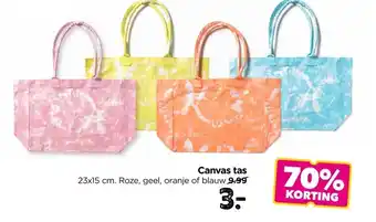 Xenos Canvas tas aanbieding