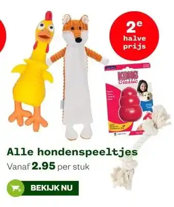 Welkoop Alle hondenspeeltjes aanbieding