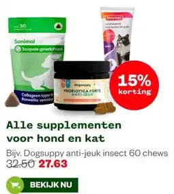 Welkoop Alle supplementen voor hond en kat aanbieding