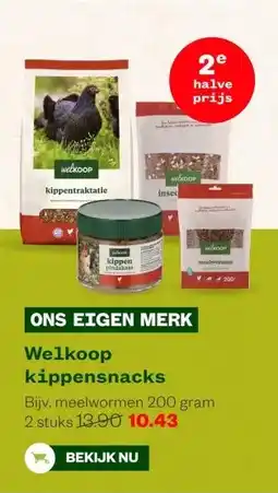 Welkoop Welkoop kippensnacks aanbieding