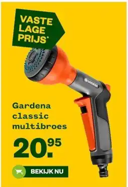 Welkoop Gardena classic multibroes aanbieding