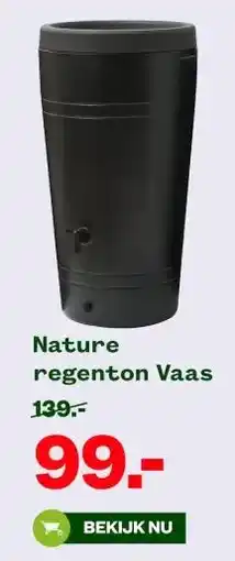 Welkoop Nature regenton Vaas aanbieding