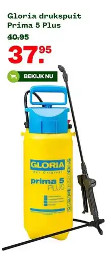 Welkoop Gloria drukspuit Prima 5 Plus aanbieding