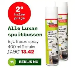 Welkoop Alle Luxan spuitbussen aanbieding