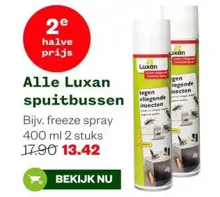 Welkoop Alle Luxan spuitbussen aanbieding