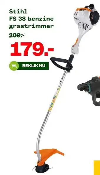 Welkoop Stihl FS 38 benzine grastrimmer aanbieding