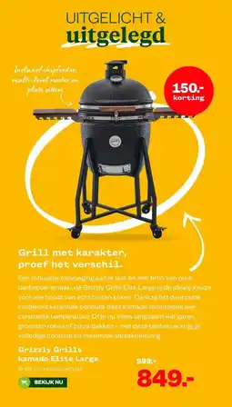 Welkoop Grill met karakter, proef het verschil. aanbieding