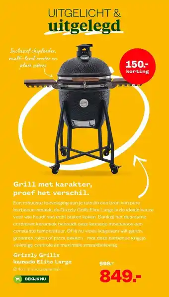 Welkoop Grill met karakter, proef het verschil. aanbieding