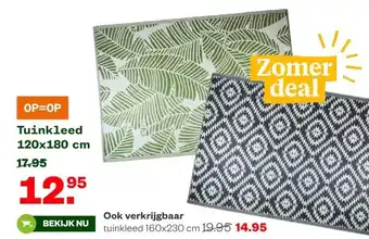 Welkoop Tuinkleed 120x180 cm aanbieding