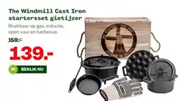 Welkoop The Windmill Cast Iron startersset gietijzer aanbieding