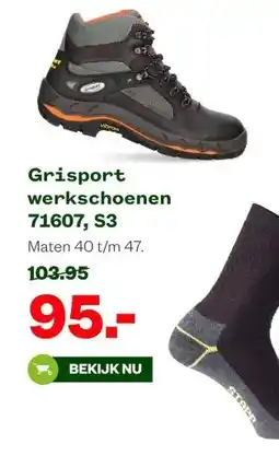 Welkoop Grisport werkschoenen 71607, S3 aanbieding