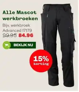 Welkoop Alle Mascot werkbroeken aanbieding