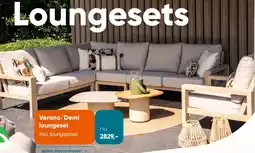 Van der Garde tuinmeubelen Verano/Demi loungeset aanbieding