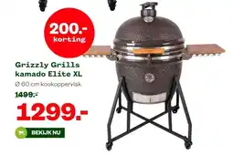 Welkoop Grizzly Grills kamado Elite XL aanbieding