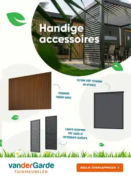 Van der Garde tuinmeubelen BEKIJK OVERKAPPINGEN > aanbieding