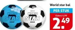 Hoogvliet World star bal aanbieding