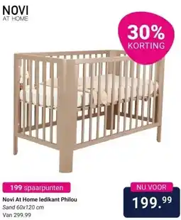 Van Asten BabySuperstore Novi At Home ledikant Philou aanbieding