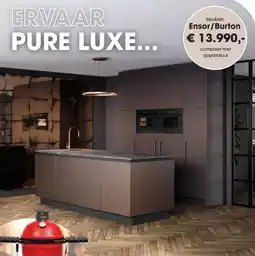 Superkeukens keuken Ensor/Burton aanbieding
